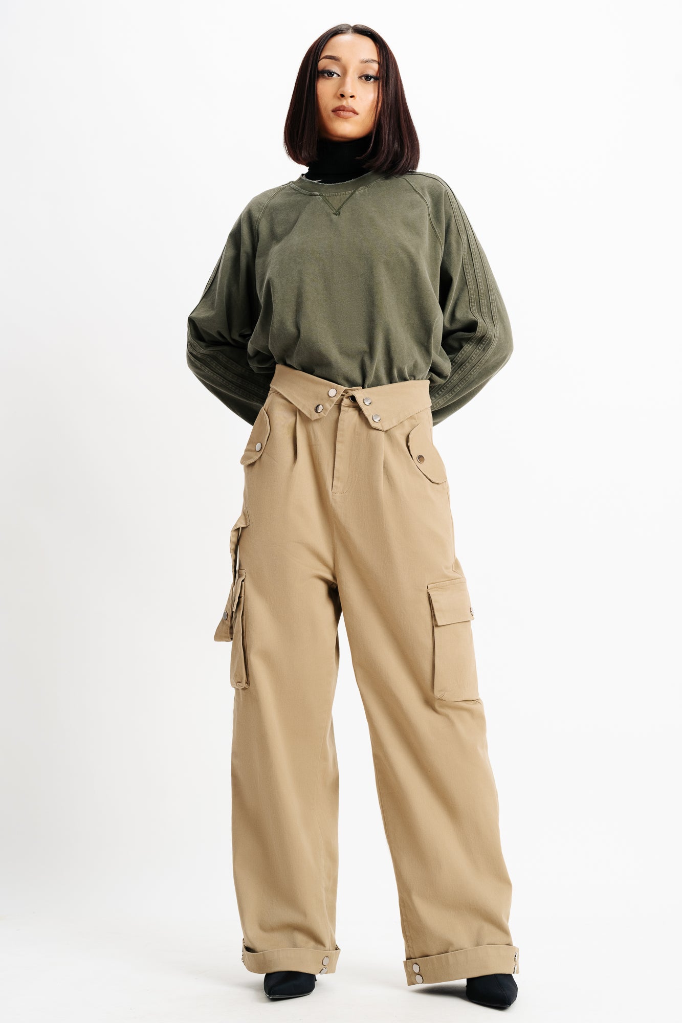 Clearance Under $10 ! BVnarty Casual Pants for Women Full Straight Loose  Solid Color Fashion Fall Winter Long Trousers Comfy Lounge Casual Pocket  Beige XXXL - Walmart.com